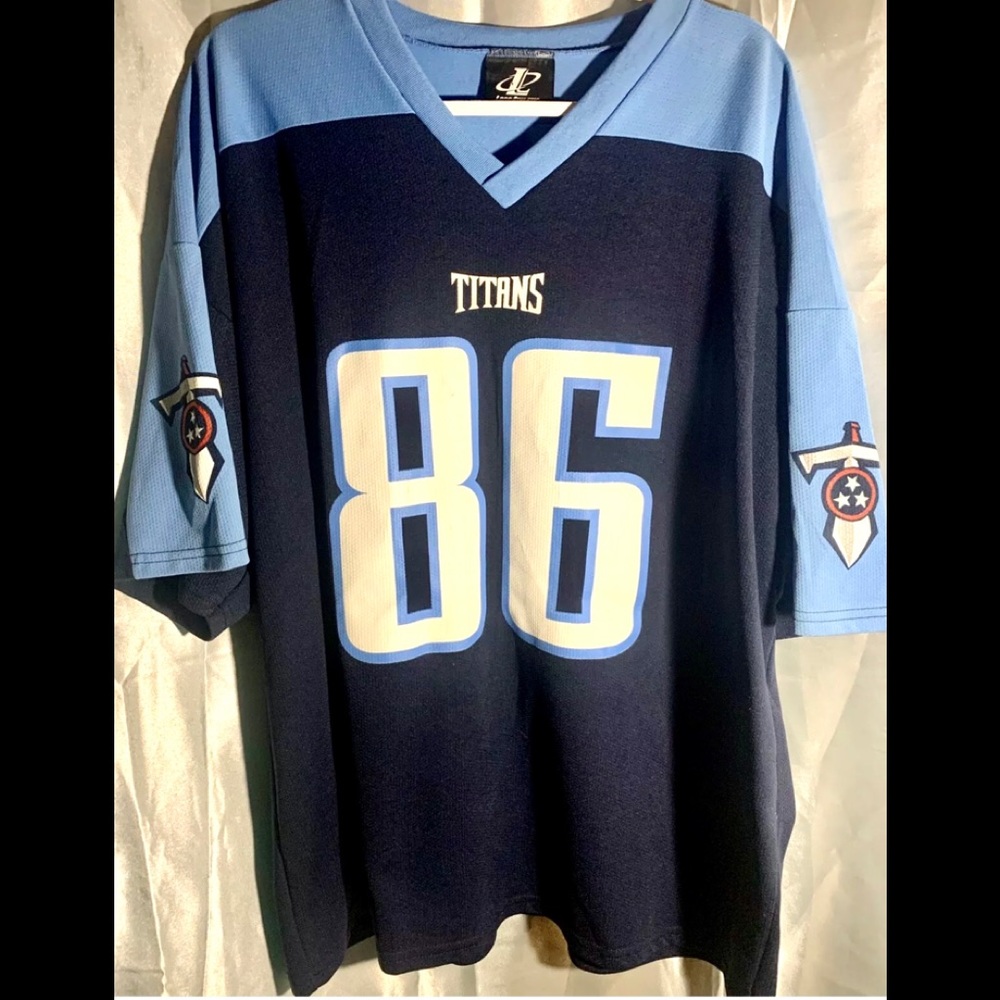 Vtg Tennessee Titans #86 Carl Pickens Jersey XXL